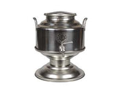 FUSTO INOX PER OLIO SALDATO LT.5 CON BASE    BELVIVERE