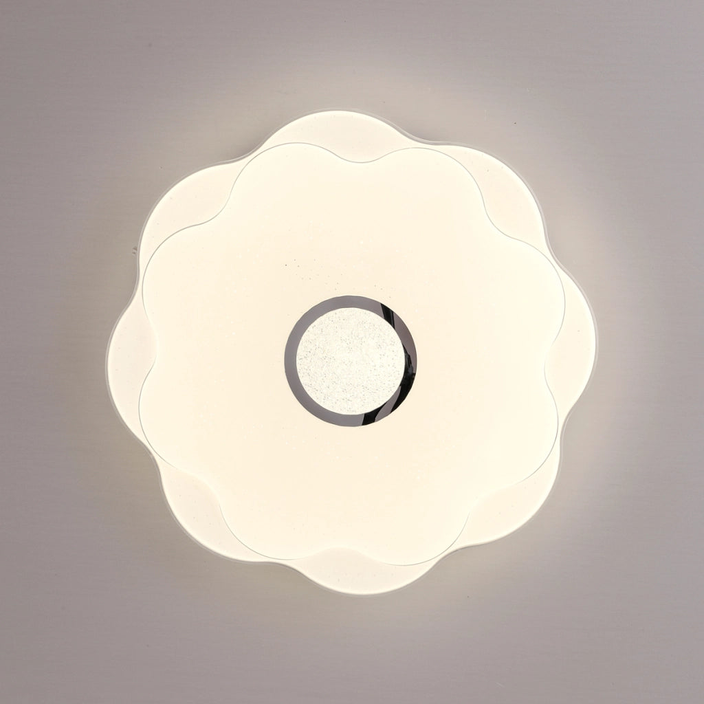 Plafoniera LED rotonda bianca Ø41 24W 4000K Italux