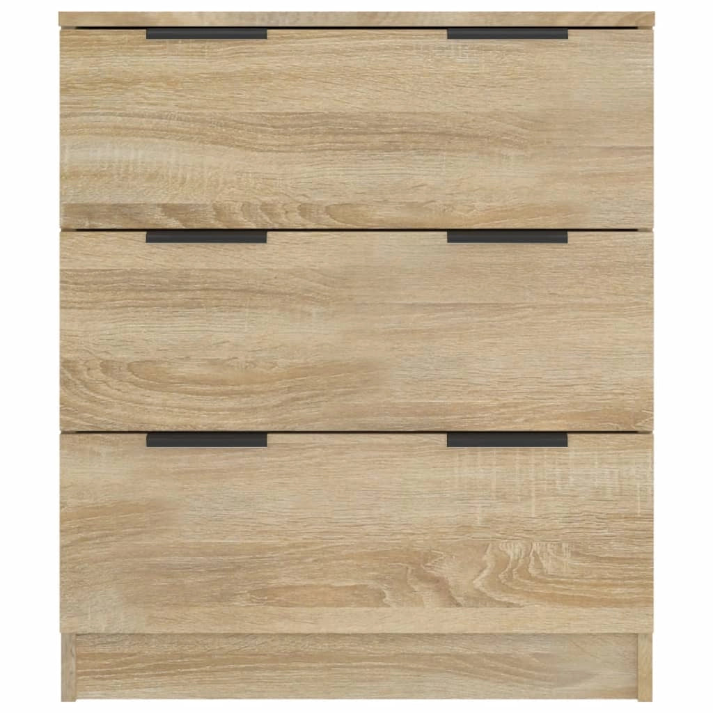 Buffet credenza cassettiera armadio mobile contenitore organizer cucina soggiorno rovere Sonoma 60 x 30 x 70 cm legno ingegnerizzato marrone 02_0031585