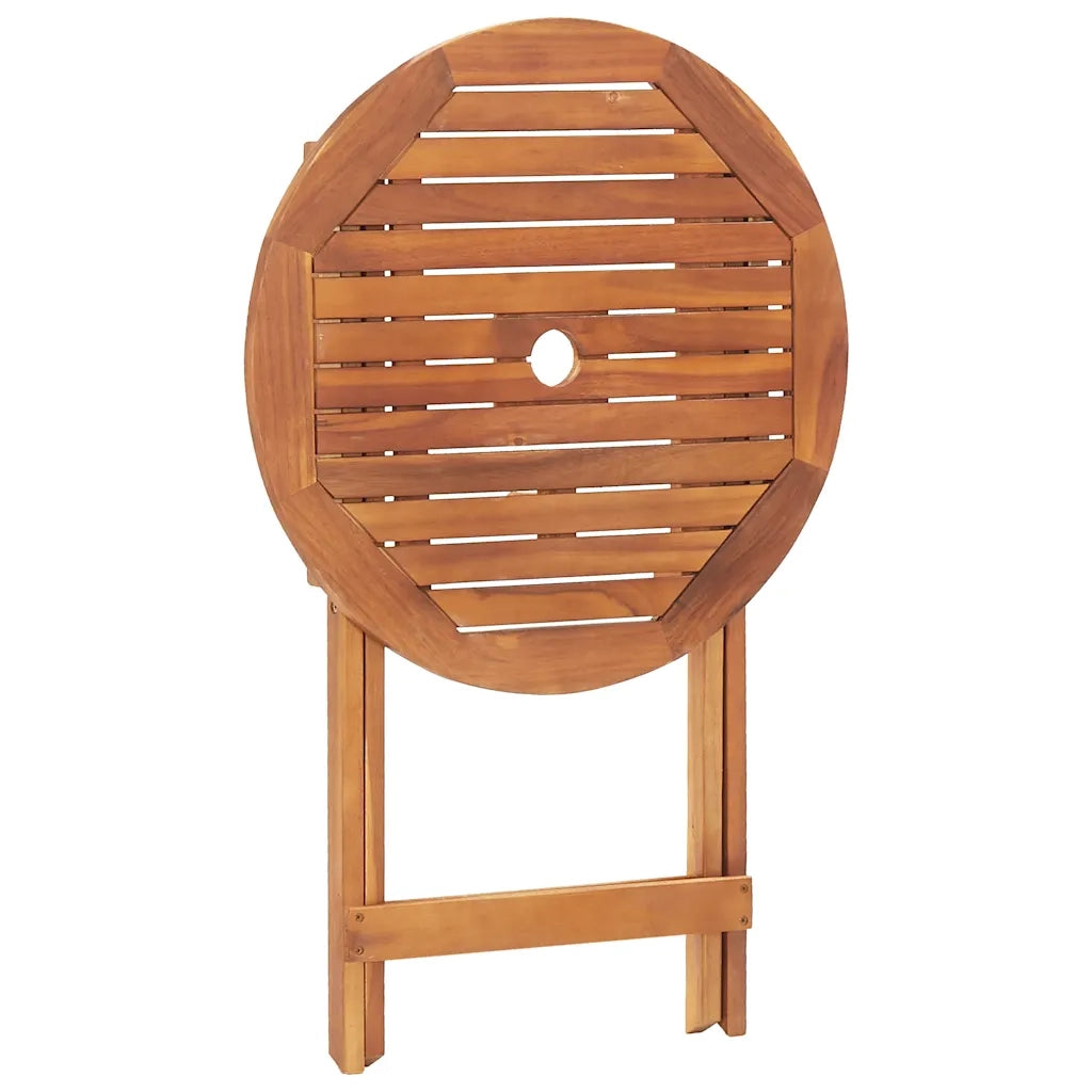 Tavolo da Giardino Pieghevole 60x75 cm in Massello d'Acacia 46346