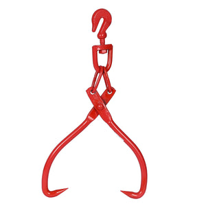 Pinza forestale per legna e tronchi fino a 508 mm Portata 1000 kg Con 2 artigli