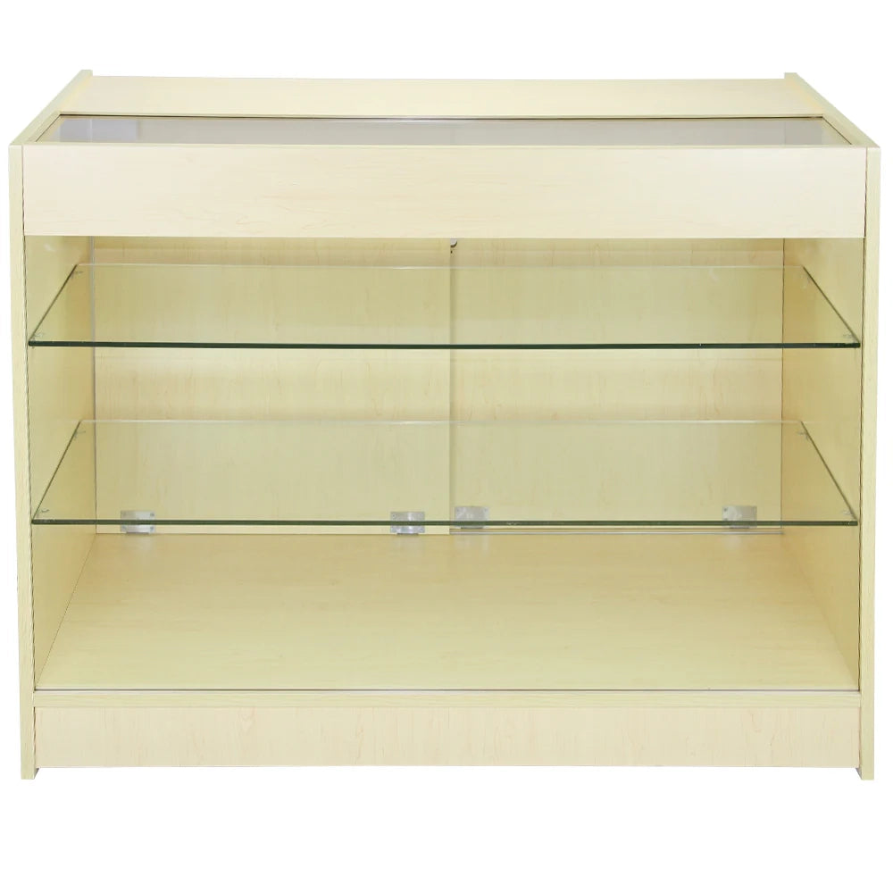 Banco K1200 con Finitura in Acero da Negozio e Reception Elegante Solido Robusto