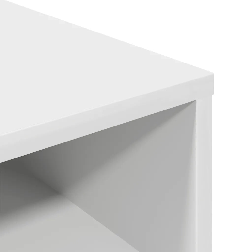 Libreria Bianca 34x31x80 cm in Legno Multistrato 860274