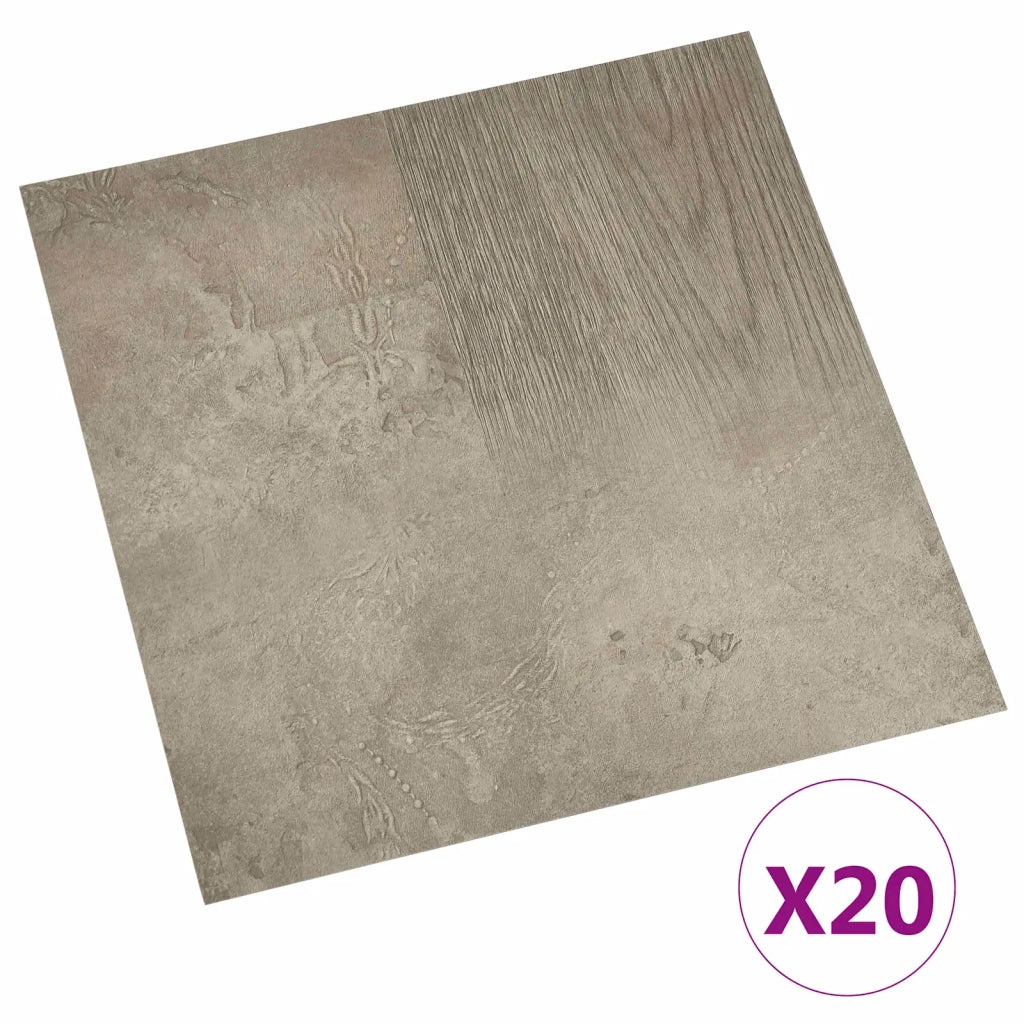 Plance per Pavimentazione Autoadesiva 30,5 x 30,5 cm 20 pz PVC CFW3816611
