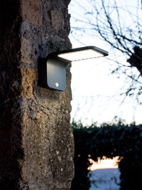 Applique Solare da Esterno a LED 3W 4000K Sovil Nero