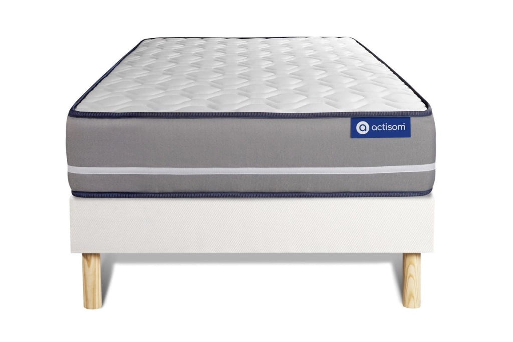 Kit rete e materasso matrimoniale Actilatex pur 80x200cm - Spessore : 20cm - Lattice e memory foam - rigido