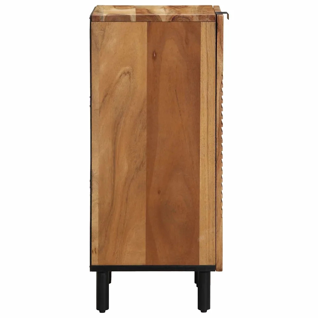 Credenza Marrone 40 x 33 x 75 cm Legno massello di acacia 4017780