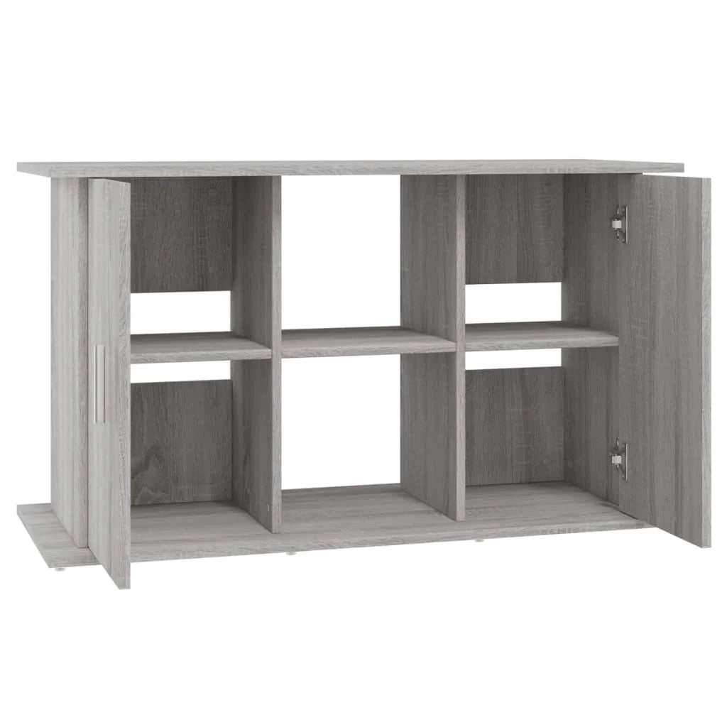 Supporto base per mobiletto acquario mobili Sonoma 101 x 41 x 58 cm legno ingegnerizzato grigio 02_0045085
