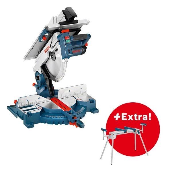 Troncatrice combinata Bosch GTM 12 JL Professional 1800 W – sega radiale + banco sega multifunzione