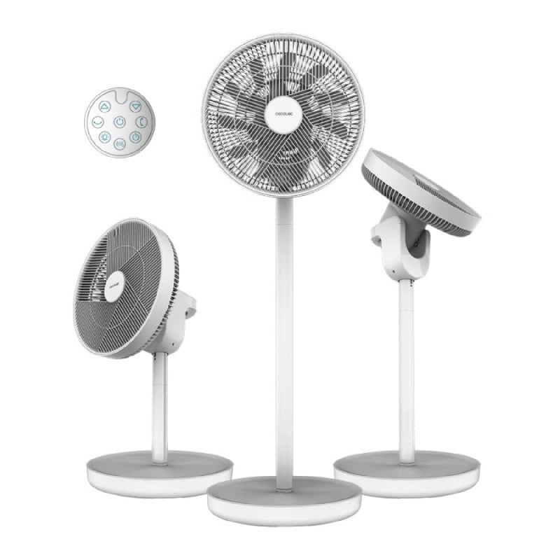 CECOTEC 08243 - Ventilatore a batteria EnergySilence 2600 Sunflower Portable