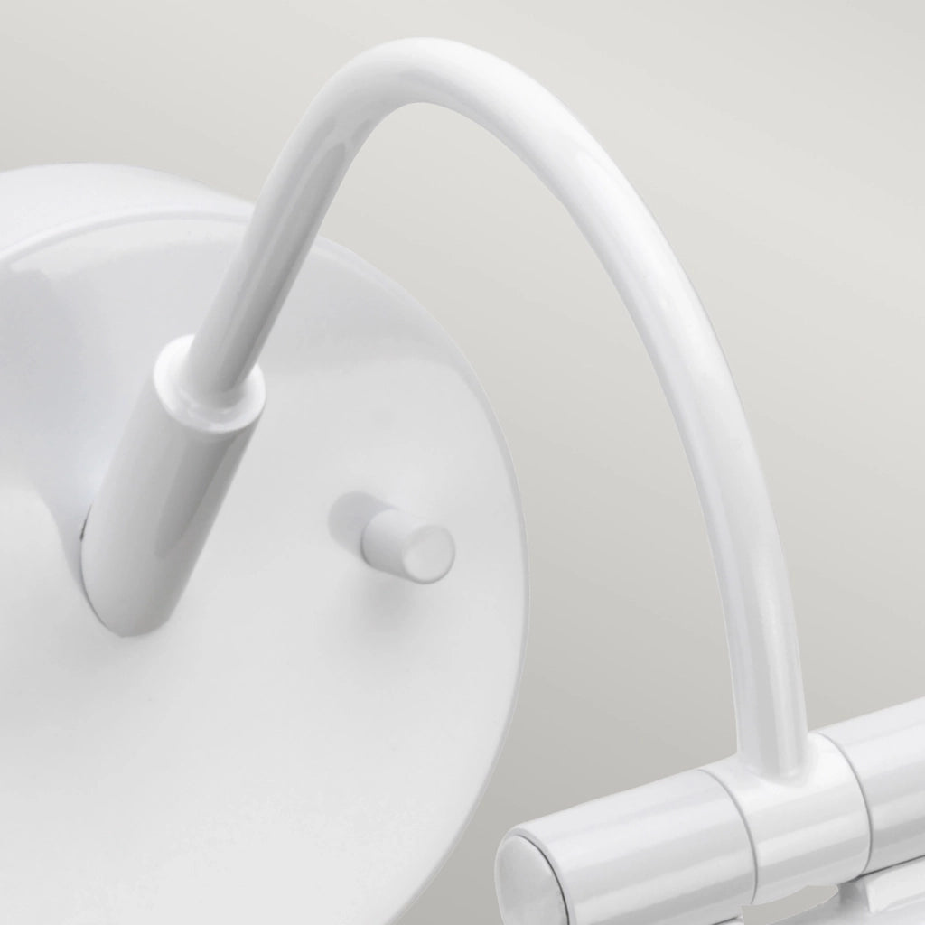 Applique Quadri E Specchi Contemporanea Alton Acciaio Bianco Led 6W 3000K 318Lm