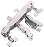 Fermo Trombo in Lega di Alluminio - Clip Multifunzionale - Robusto/Shock-Resistente - Accessori per Trombi - 16 cm di Lunghezza - Argento - Clip per Trombi