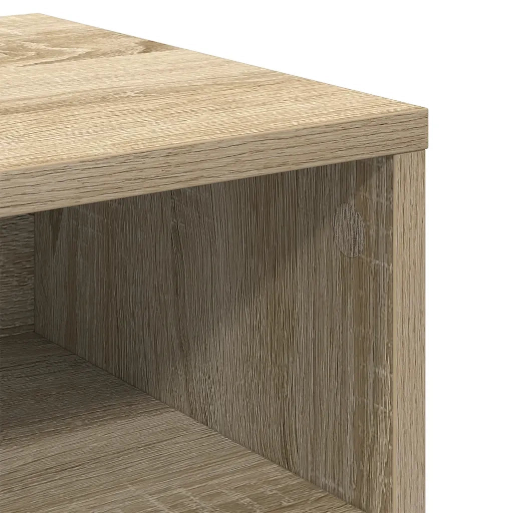 Comodino Rovere Sonoma 40x30x30 cm in Legno Multistrato 800069