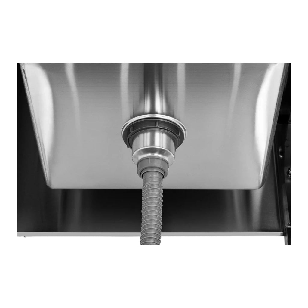 Lavello professionale a una vasca 49 x 42 x 24 cm acciaio inox 14_0000163