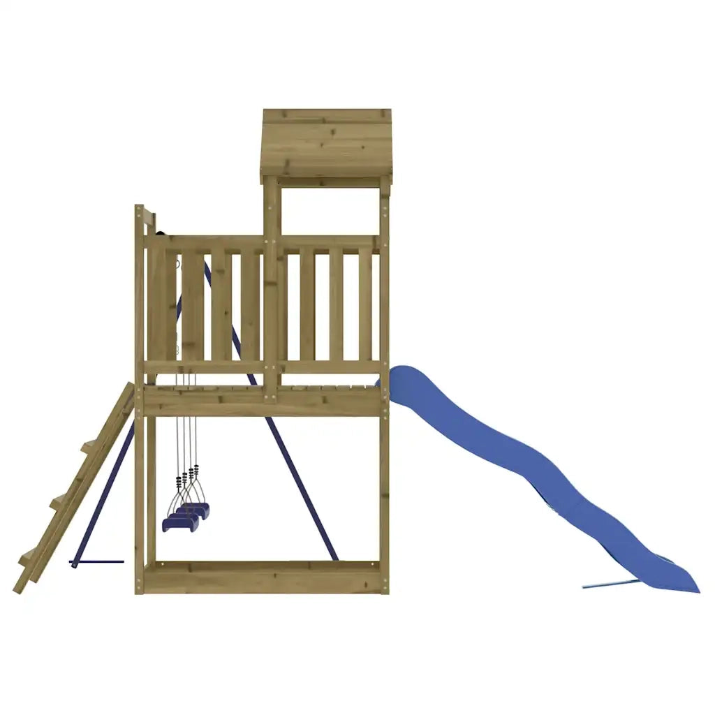 Set da Gioco da Esterno in Legno di Pino Impregnato CFW2311080