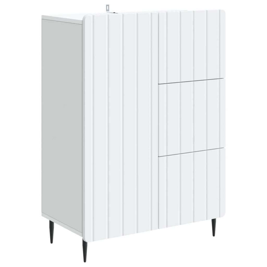 Credenza Bianco 66 x 34,5 x 91,5 cm Legno ingegnerizzato 894395
