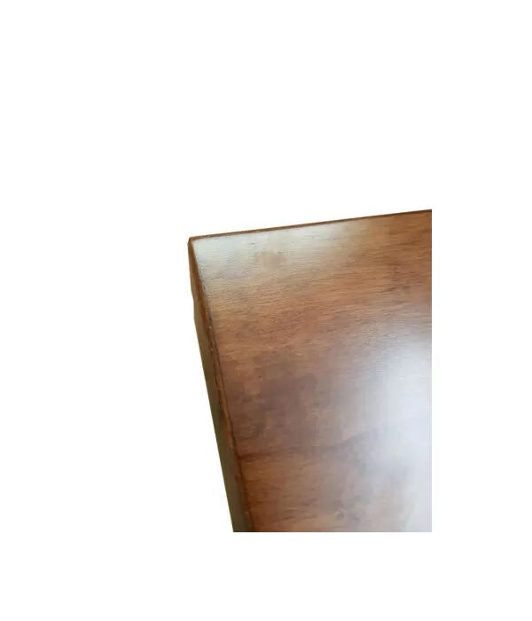 Tavolo rettangolare allungabile legno classico noce arte povera 180 x90 (13 sciabola) - Mobili 2G