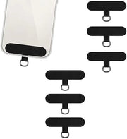 6 pezzi - Attacchi cavo telefonico - Attacchi cavo - Pannelli cavo telefonico - Cavi telefonici sostitutivi per tutti gli involucri completi - Nero