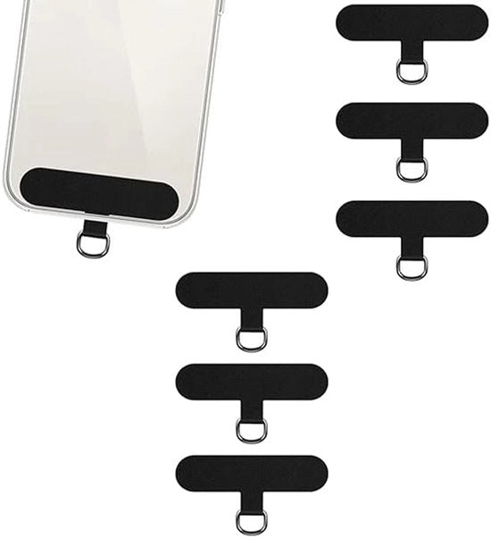 6 pezzi - Attacchi cavo telefonico - Attacchi cavo - Pannelli cavo telefonico - Cavi telefonici sostitutivi per tutti gli involucri completi - Nero