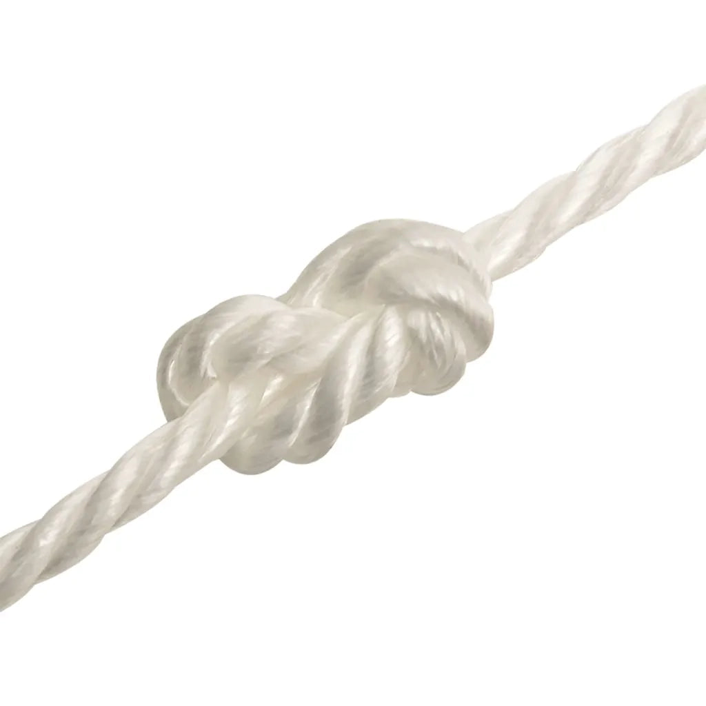 Corda da Lavoro Bianca 10 mm 500 m in Polipropilene cod mxl 49248