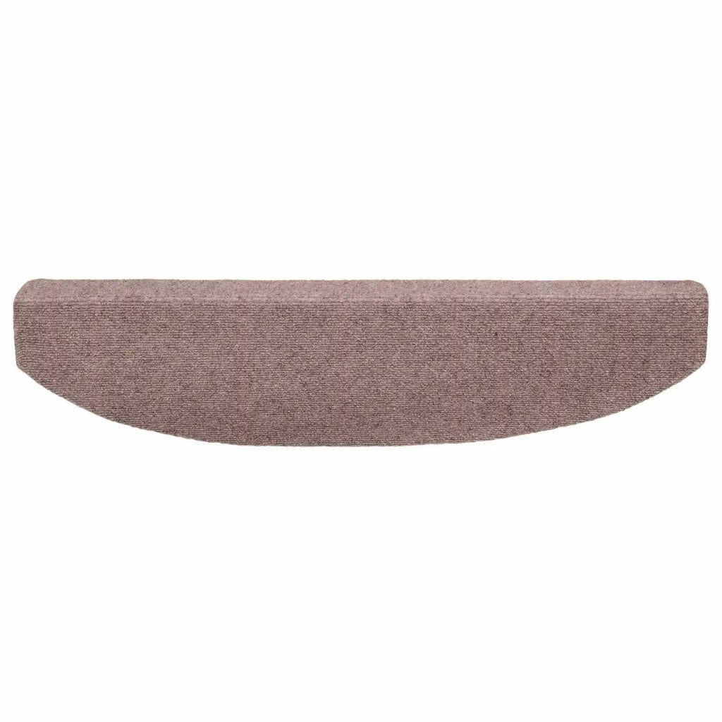Tappetini per scale autoadesivi 15 pcs Beige 80 x 24,5 x 3,5 cm 42038664