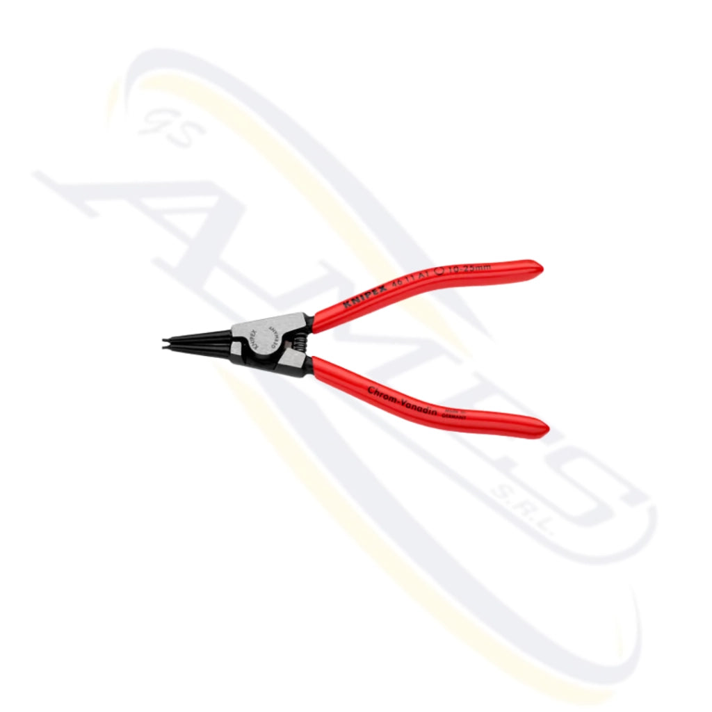 PINZA SEEGER P/D PER ANELLI ESTERNI KNIPEX 4611A Lunghezza: 180 mm