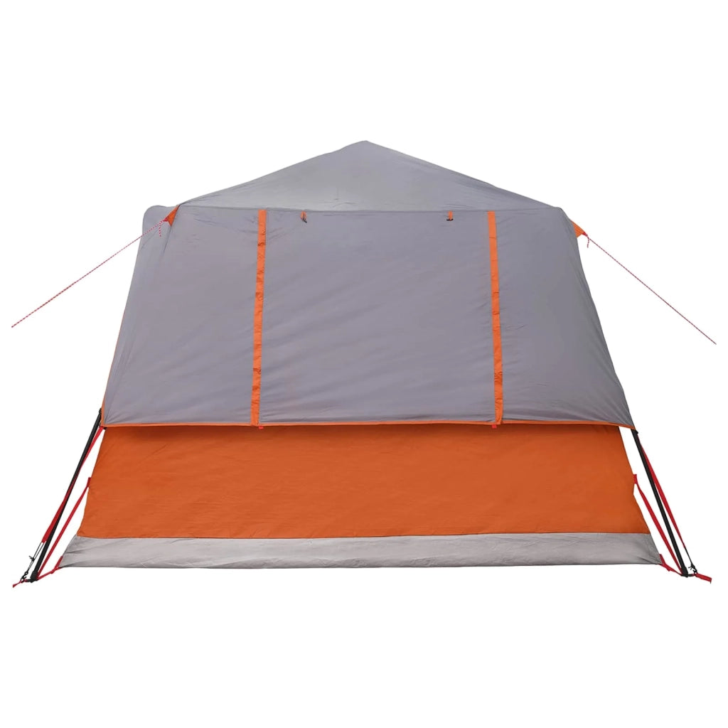 Tenda Istantanea Grigio e arancione 365 x 380 x 200 cm 42028701