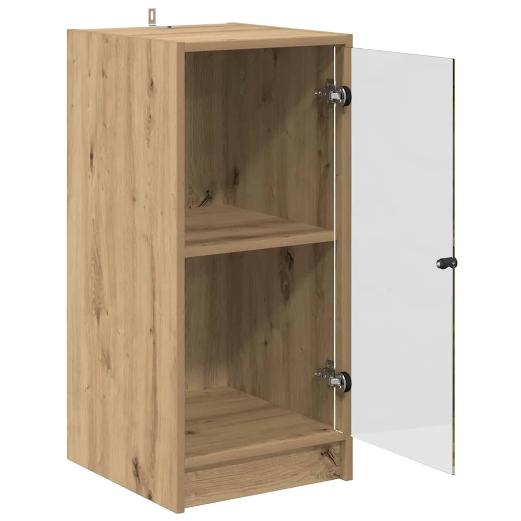 Credenza-Buffet-Armadio da cucina rovere artigianale 35 x 37 x 76 cm Legno multistrato