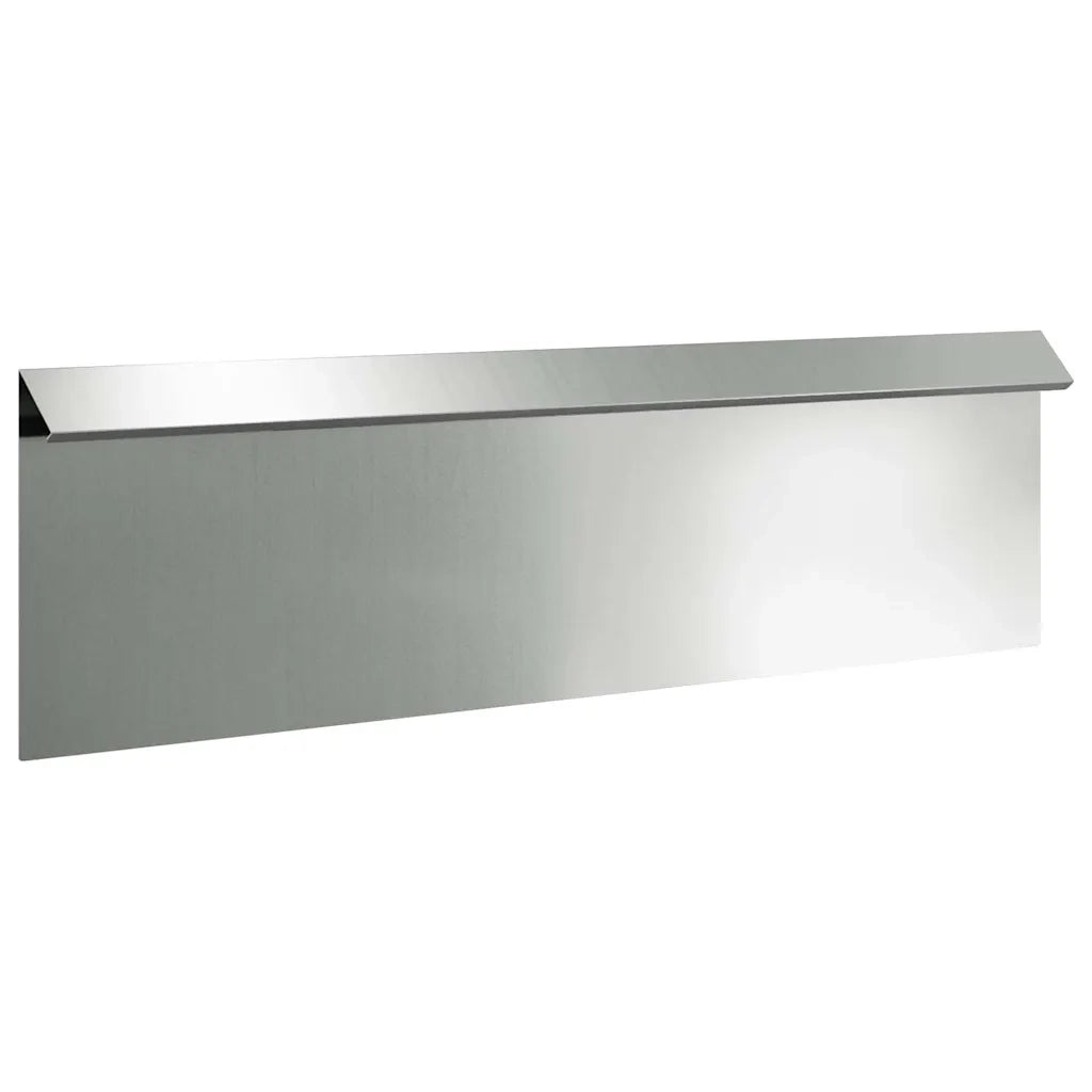 Recinto per lumache Argento 100 x 3,5 x 25 cm Acciaio zincato 874861