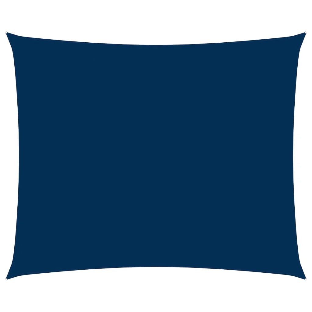 Vela ombreggiante/ombrellone rettangolare in tessuto Oxford 3 x 4,5 m blu 02_0009671