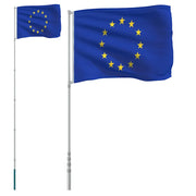 Asta e Bandiera Europa 5,5 m Alluminio CFW4904936