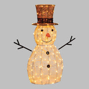Pupazzo di neve 3d.h.70 160 led traditional