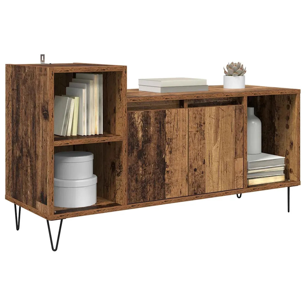 Mobile TV-Credenza per TV-Console TV Legno vecchio 100 x 35 x 55 cm Legno multistrato 283114