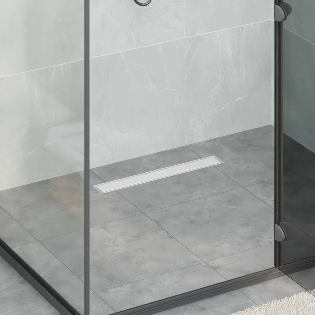 Drenaggio doccia 2 in 1 Argento 60 cm Acciaio Inox 304 CFW7787692