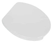 Sedile WC per Disabili in MDF Bianco con Cerniere Regolabili – Distanza Fori 110–210 mm