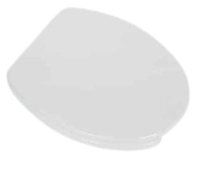 Sedile WC per Disabili in MDF Bianco con Cerniere Regolabili – Distanza Fori 110–210 mm
