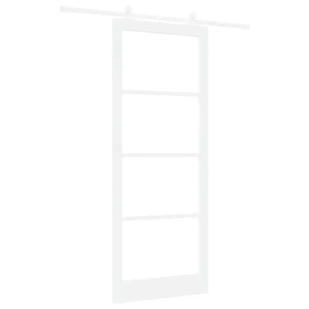 Porta Scorrevole ORKDAL Bianco 93 x 232 cm Legno e metallo 3332068