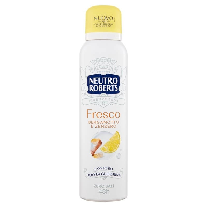 NEUTRO ROBERTS DEODORANTE SPRAY 150ML FRESCO GIALLO