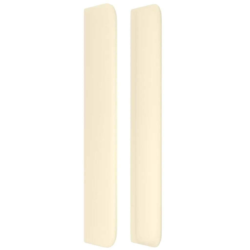 Testiera ad Orecchio Crema 163x16x118/128 cm in Similpelle 3119398