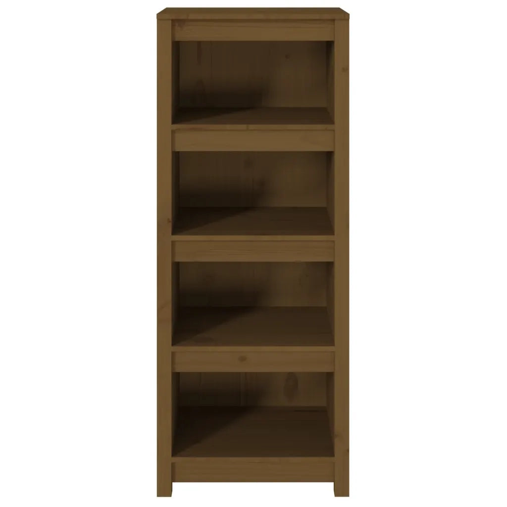Libreria Marrone Ambra 50x35x125,5 cm in Legno Massello di Pino 821712