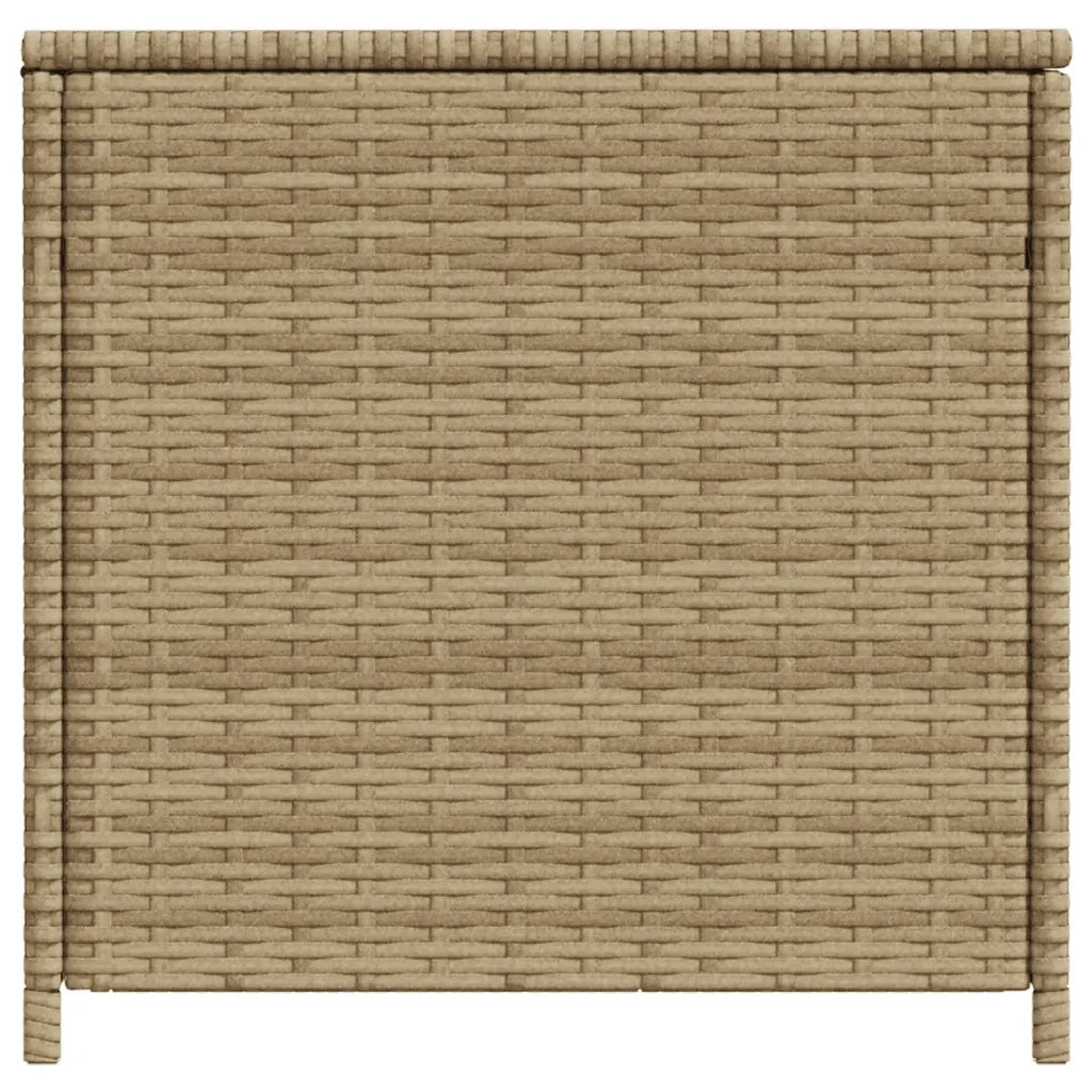 Contenitore da Giardino Beige Misto 469L in Polyrattan 365331