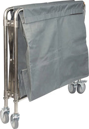 Carrello per spese con ruote – Carrello per spese extra sostenibile – materiale resistente – impermeabile