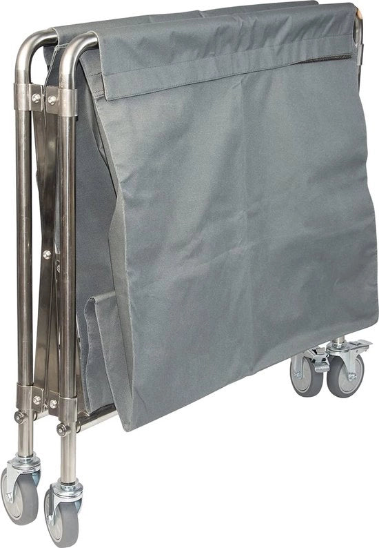 Carrello per spese con ruote – Carrello per spese extra sostenibile – materiale resistente – impermeabile