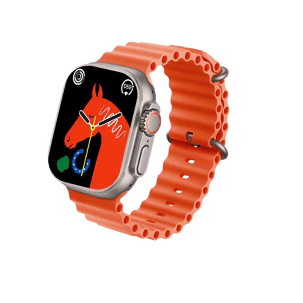Trade Shop - Kit Smartwatch Con Cuffie Grandi Per Esperienza Completa Impermeabile Ip67 Bt5.3 -