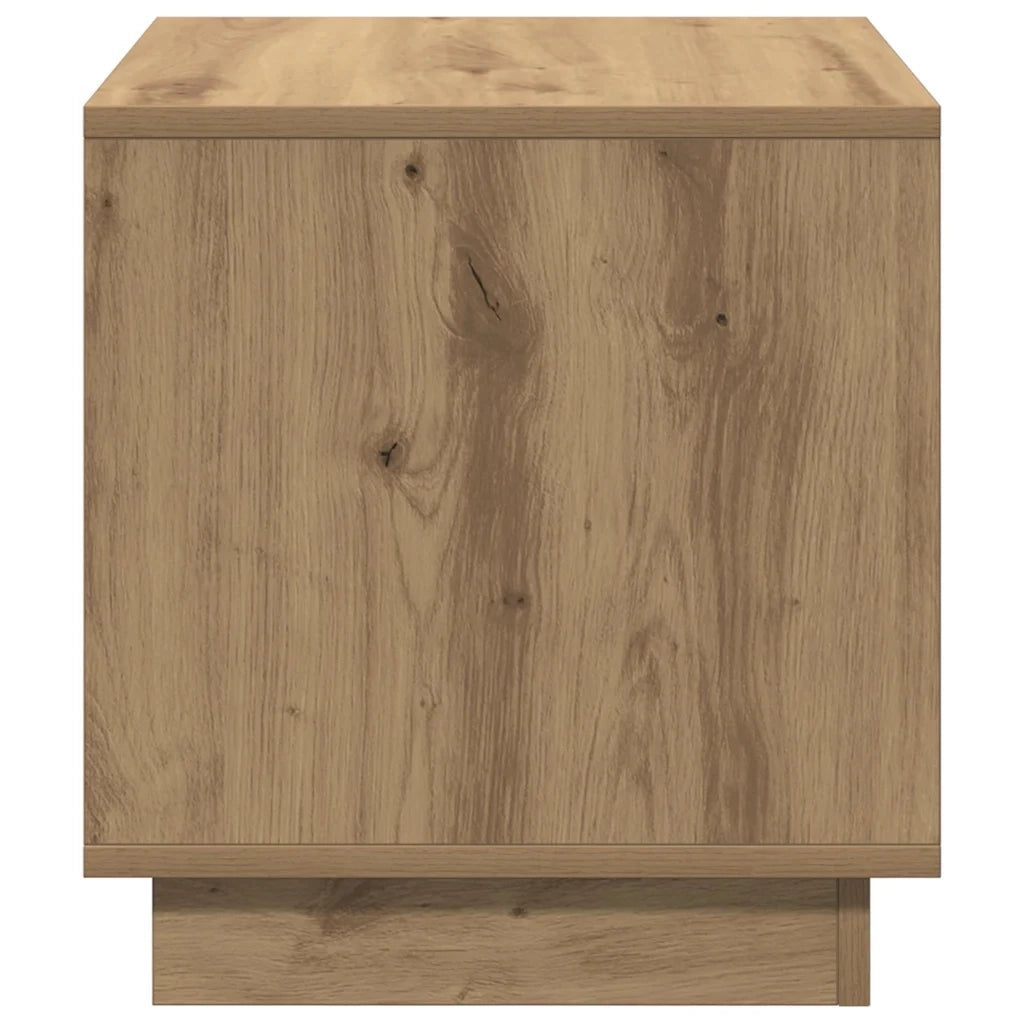 Tavolino da Salotto Artigianale 40x40x43 cm Legno Multistrato