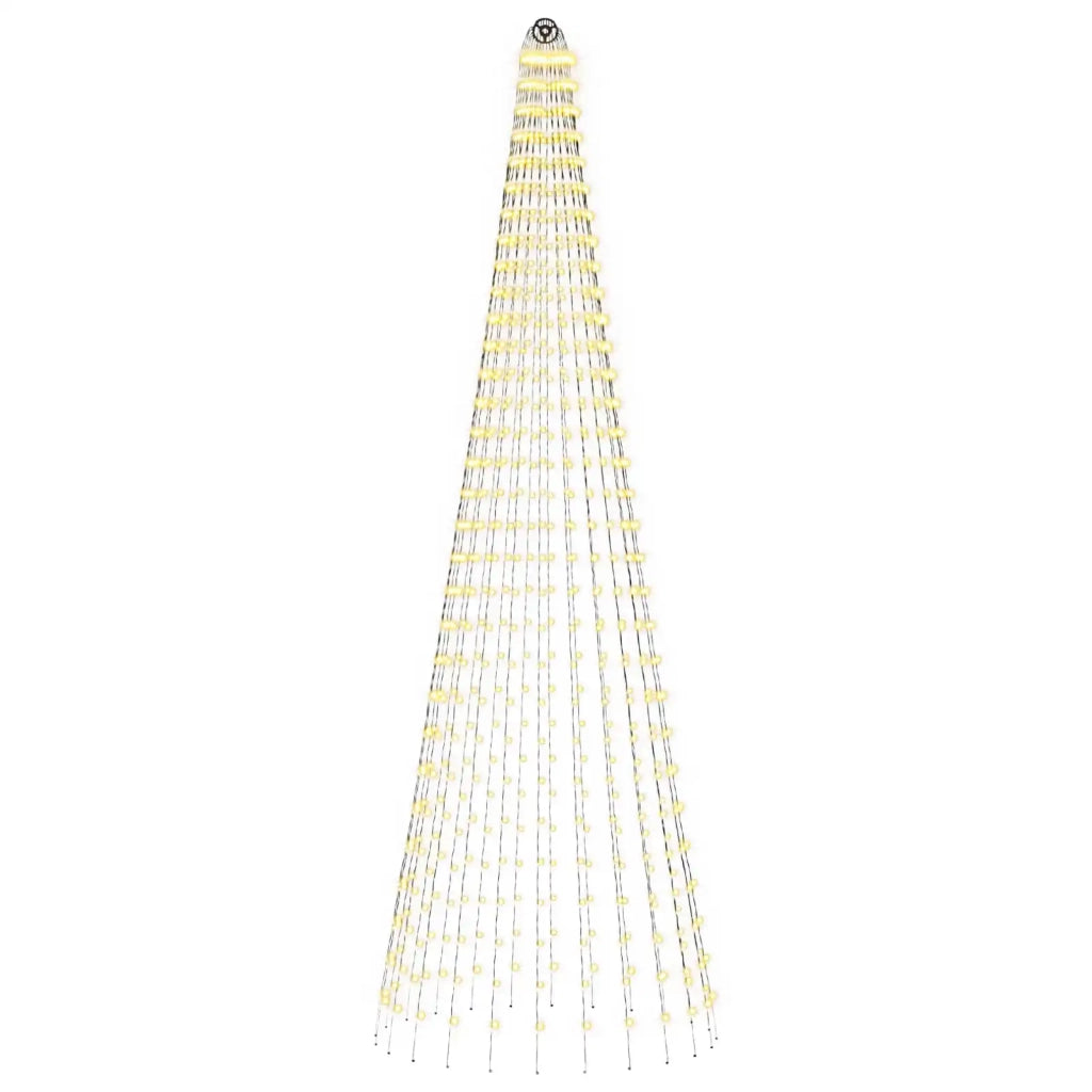 Luci per albero di Natale con picchetti e asta per bandiera 3468900