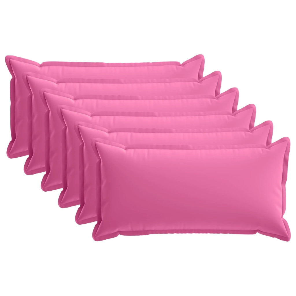 Federa 6 pcs HOUTEN Rosa 40 x 80 cm Poliestere 918308