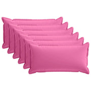 Federa 6 pcs HOUTEN Rosa 40 x 80 cm Poliestere 918308
