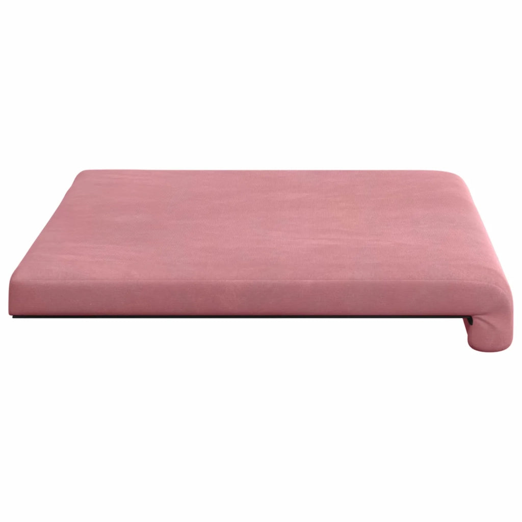 Cuscino per panchina Velluto (V) Rosa Profondità 35 cm 42043179