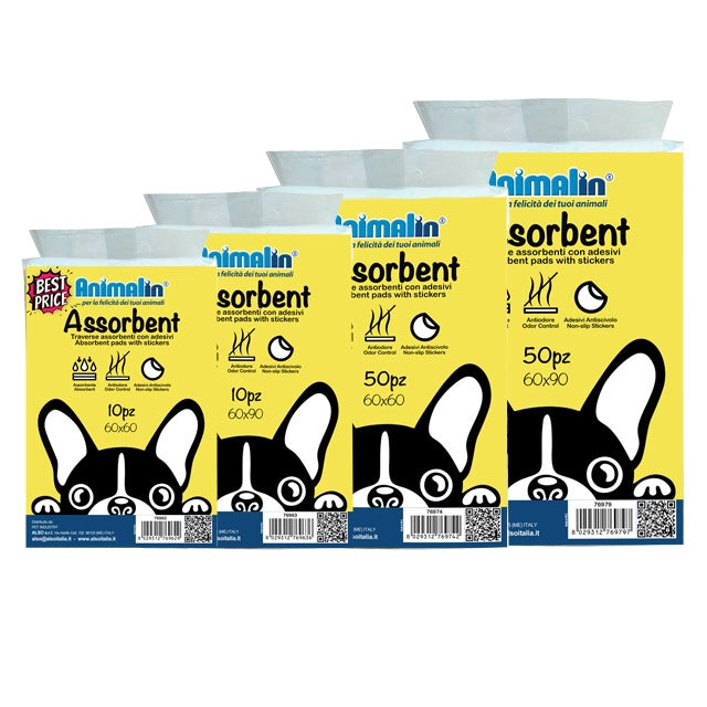 TRAVERSE ASSORBENT ADESIVI CM 60X90 (10 PZ)
